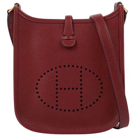 hermes perforated bag